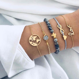 Bohemian Turtle Bracelet Set - Reliable Shoppers